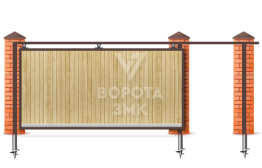 Ворота дистанционные 2000×2100 ЗМК-7281
