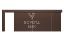 Ворота откатные промышленные 5000×4000 ЗМК-4950
