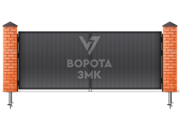 Утепленные ворота 2750×2250 ЗМК-5230