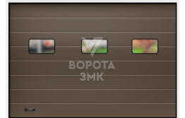 Ворота промышленные Алютех 4000×4000 ЗМК-3858